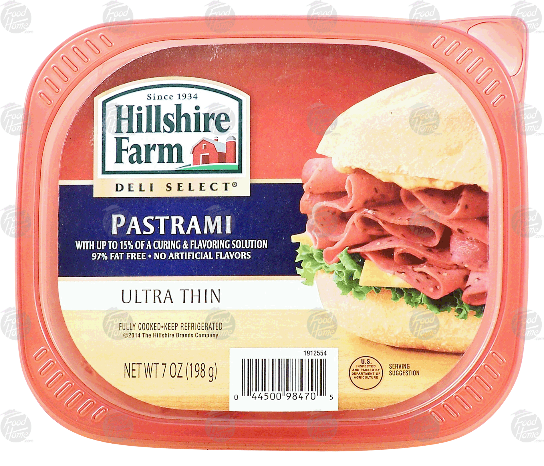 Hillshire Farm Deli Select pastrami, ultra thin Full-Size Picture